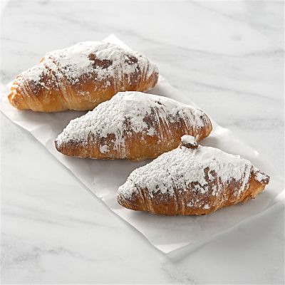 Mini croissant de crema