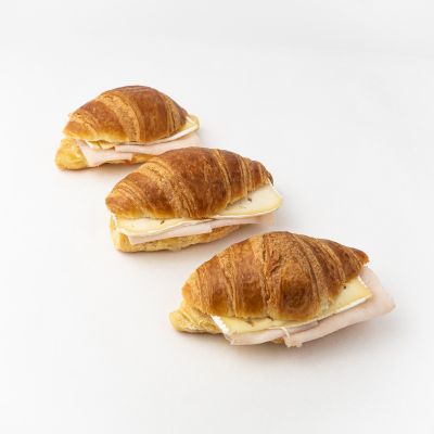 Mini Croissant Queso Brie y Pavo