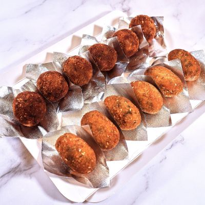 Bandeja croquetas veganas (12 Uds)