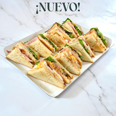 Bandeja mini American Sandwiches (8 uds)