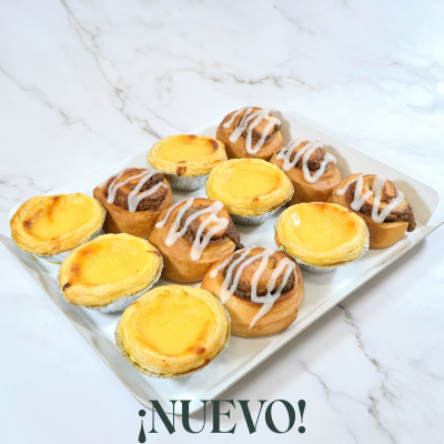 Bandeja mini pastelitos (12 uds) 