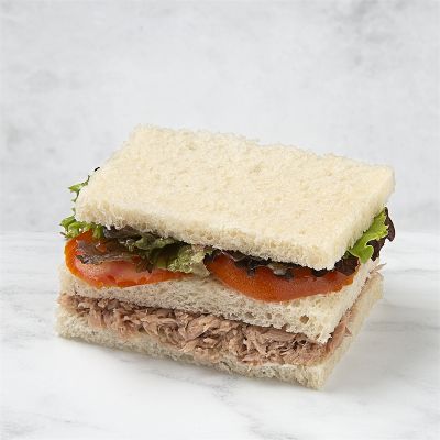 Mini sándwich vegetal de atún