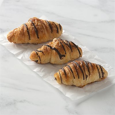 Mini croissant de xocolata