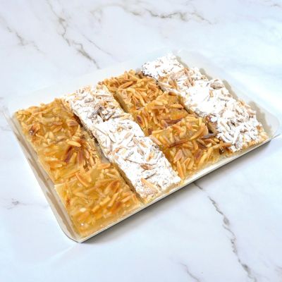 Bandeja de mini Coca de Almendra (16 Uds)